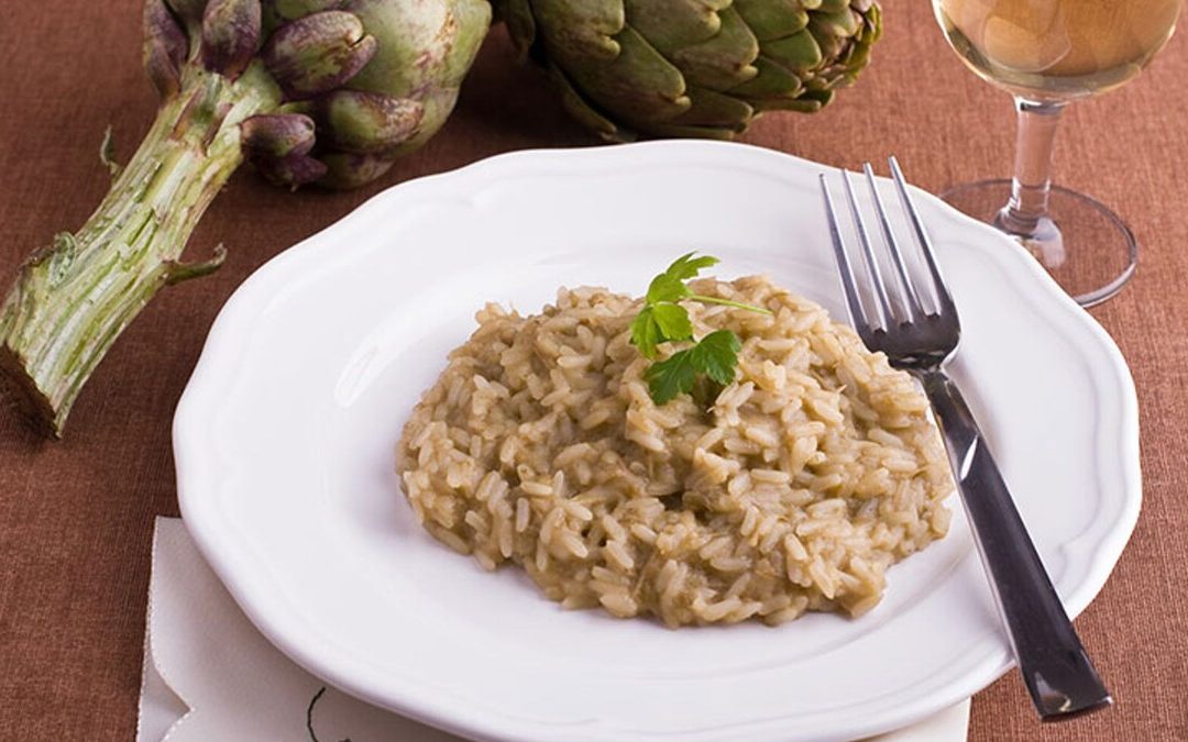 Risotto Cremoso de Alcachofas