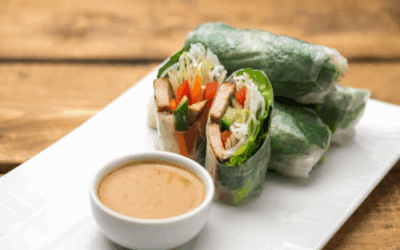 Rollitos vietnamitas con alubias verdes Rubio