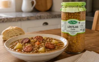 Lentejas con chorizo y patata
